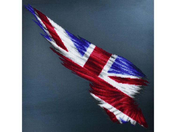 Набор вышивки бисером «Флаг Крыло Великобритания»