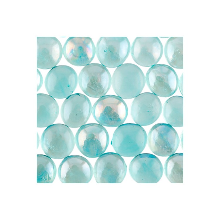 Стеклянные камни марблс №02 синие GLG-01/17, 17-19 мм, 340 г, Blumentag 