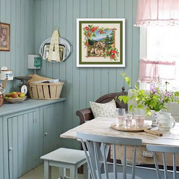 Набор для вышивания «Таежная семья. Рыси» — картинка 9