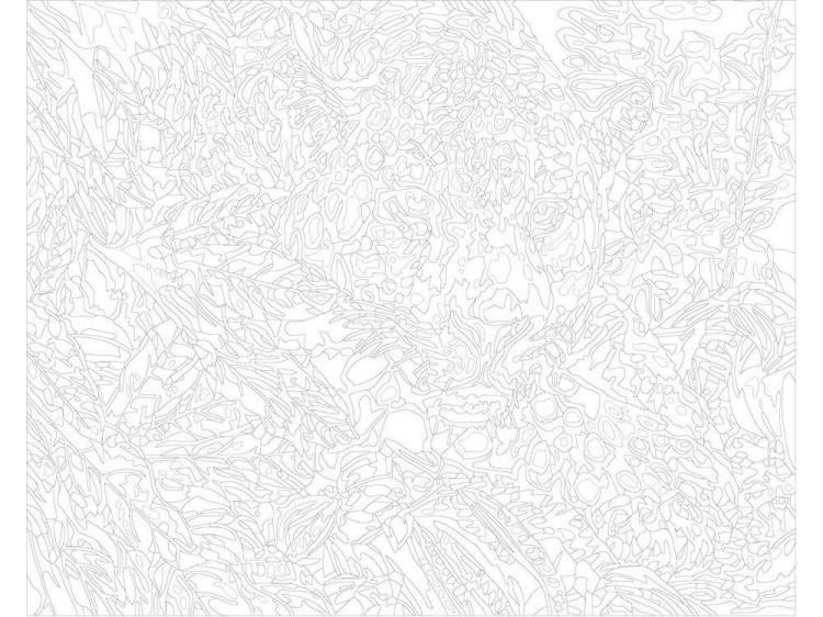 Картина по номерам «В засаде» — картинка 3