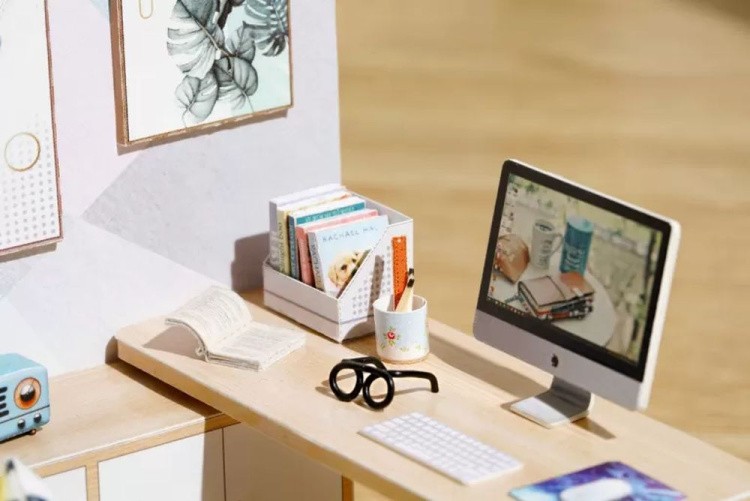 Миниатюрная сборная модель (румбокс) «Солнечный кабинет» — картинка 8