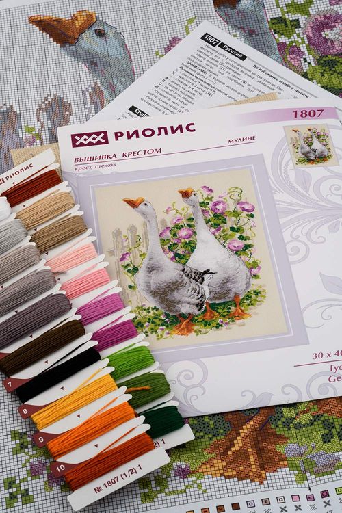 Набор для вышивания «Гуси» — картинка 3