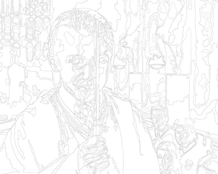 Картина по номерам «Гарри Поттер: Драко Малфой с палочкой» — картинка 3