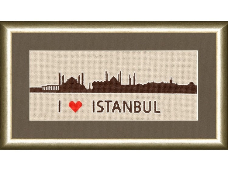 Набор для вышивания «Я люблю Стамбул» — картинка 2