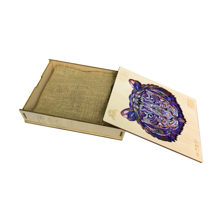 Деревянные пазлы «Волшебный Тигр S», Woodbests — картинка 4