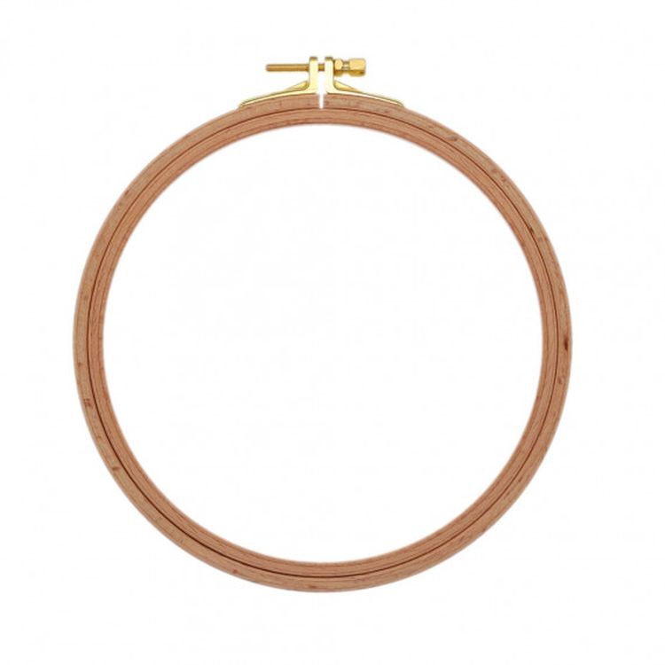 Пяльцы деревянные с винтом, диаметр 16 см, h=8 — картинка 3