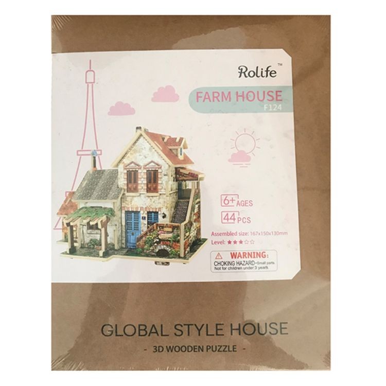 Конструктор из дерева «Французский фермерский домик» — картинка 2