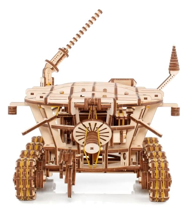 Деревянный конструктор EWA «Робот Луноход» — картинка 4