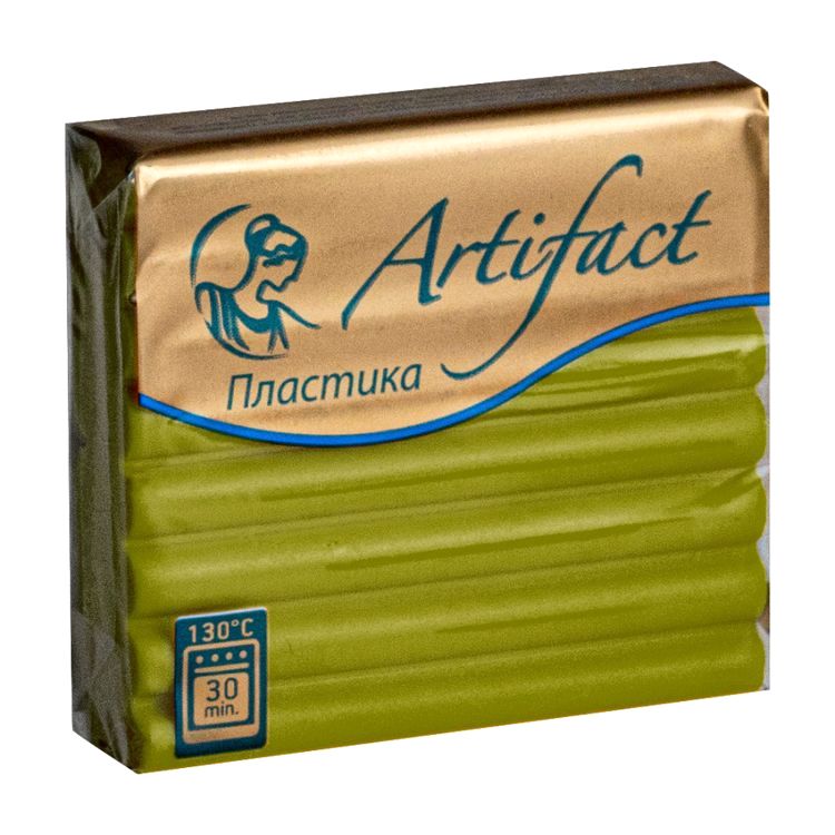 Полимерная глина, брус 56 г, цвет: молочный улун, Artifact