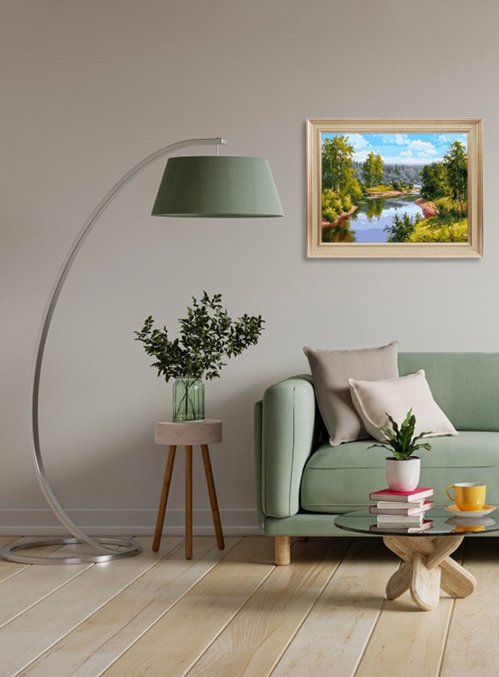 Картина по номерам «Проточная река» — картинка 6