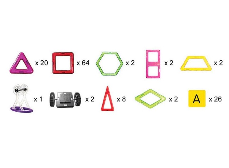 Магнитный конструктор MK-118 — картинка 2