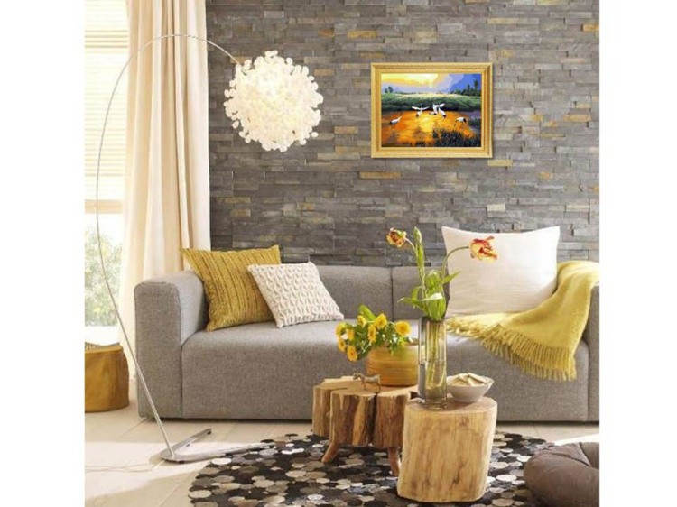 Картина по номерам «Птицы на озере» — картинка 4