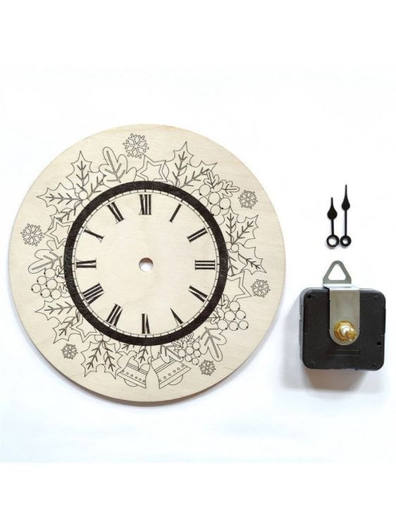 Часы-раскраска «Новогодний» — картинка 5