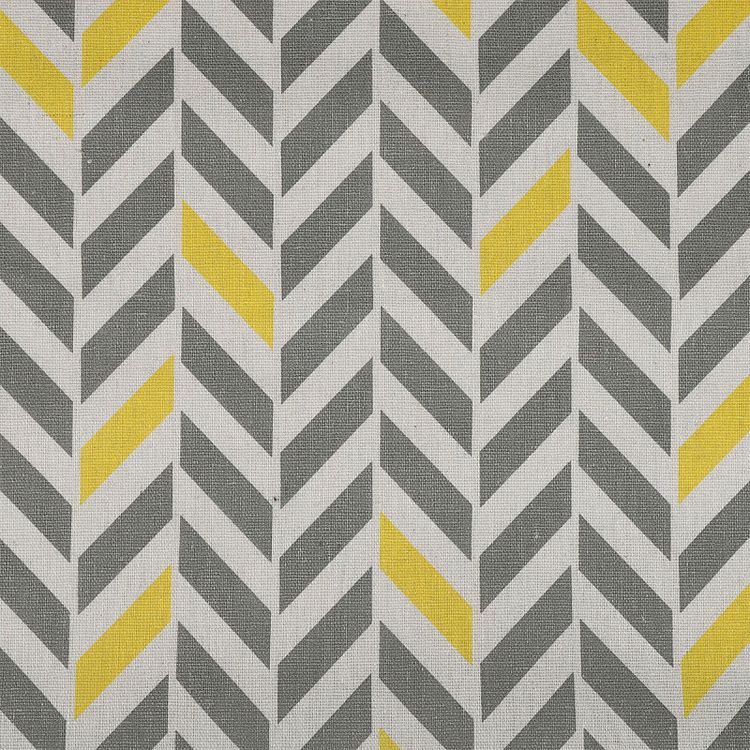 Ткань льняная, 3 м x 150 см, 140 г/м², цвет: белый, принт, TBY — картинка 4