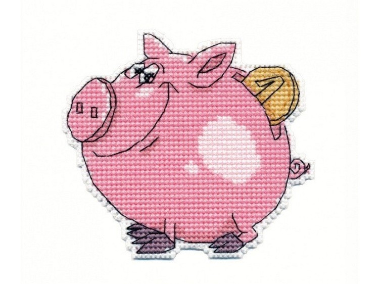 Набор для вышивания «Свинка-копилка»