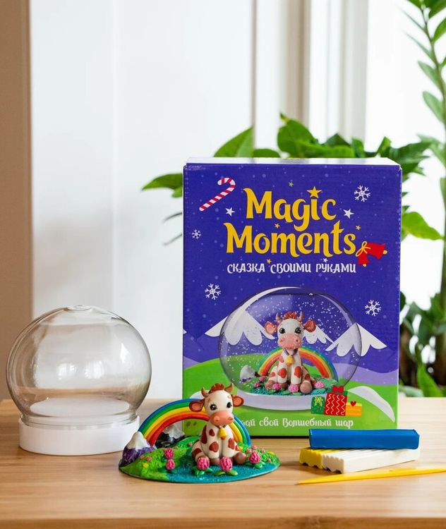 Набор Волшебный шар, Коровка — картинка 3