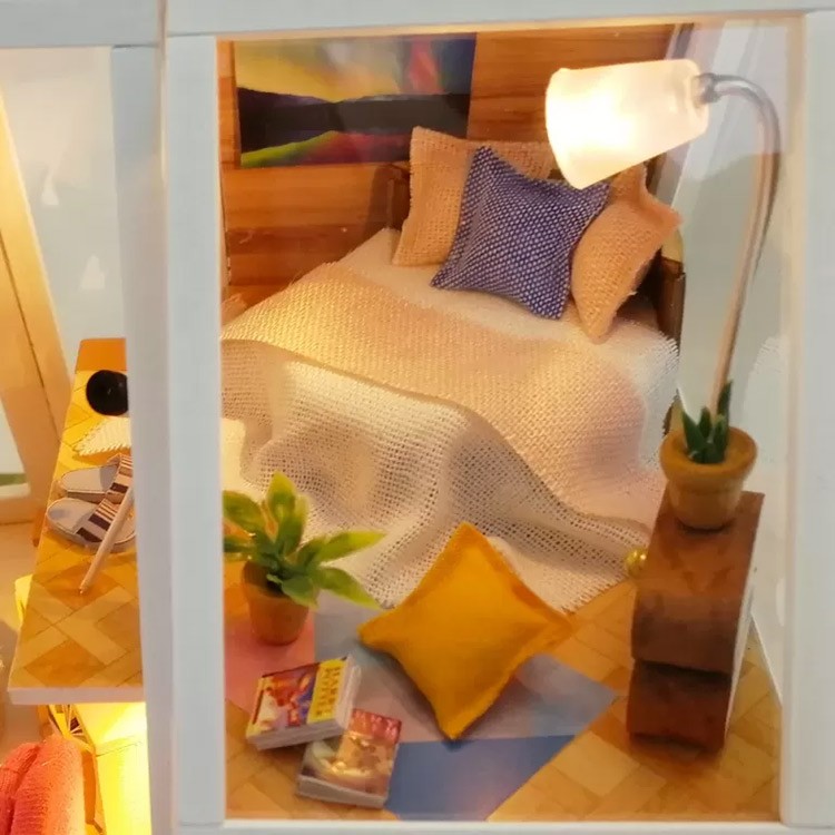 Сборная модель Румбокс. Миниатюрный Летний домик — картинка 13