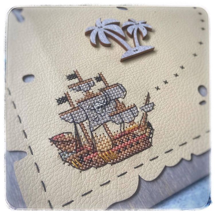 Комплект для создания интерьерного панно «Terra incognita» — картинка 3