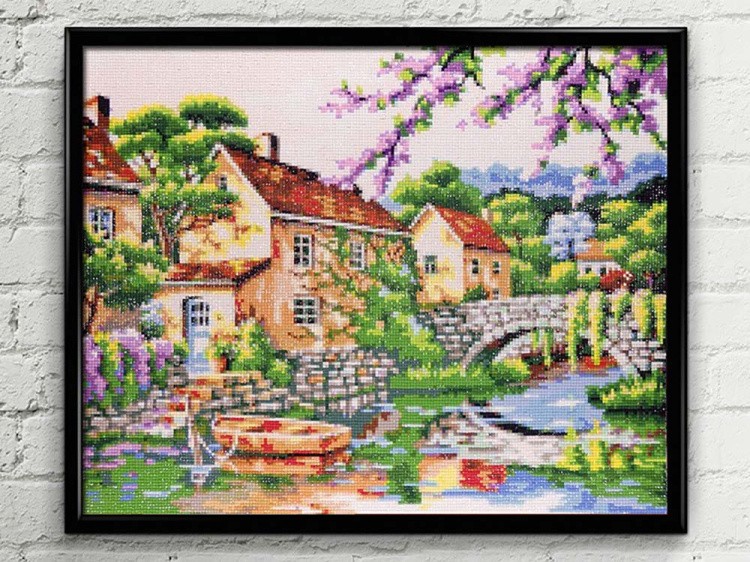 Алмазная вышивка «Лето» — картинка 2