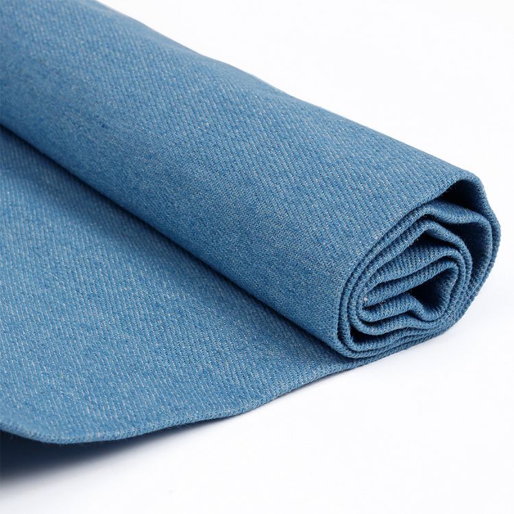 Ткань Джинс, 1 м х 150 см, 315 г/м², цвет: голубой, TBY — картинка 3