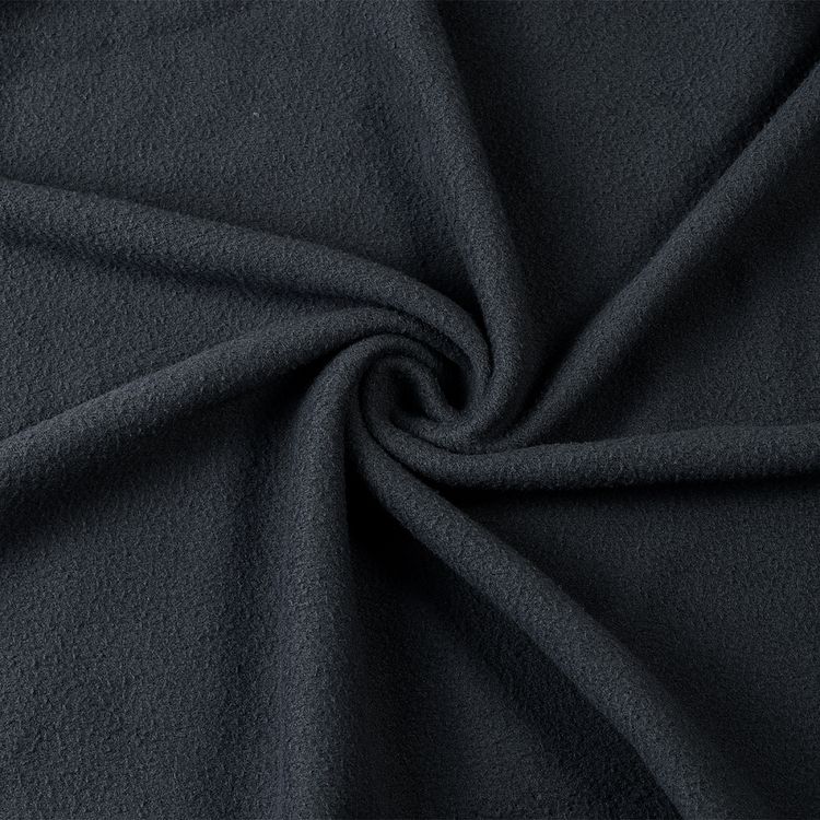 Ткань флис 2-х ст., 10 м x 150 см, 240 г/м², цвет: темно-серый, TBY