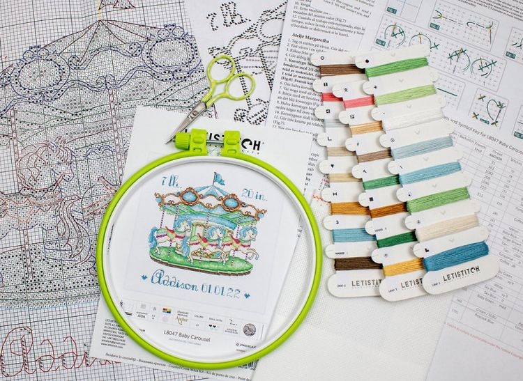 Набор для вышивания «Baby Carousel» — картинка 6