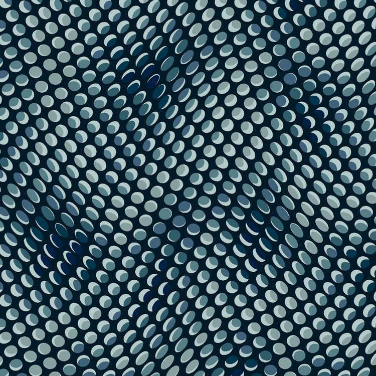 Ткань для пэчворка 4515/18, 50х55 см, 143 г/м², 100% хлопок, цвет: 287 принт, Peppy
