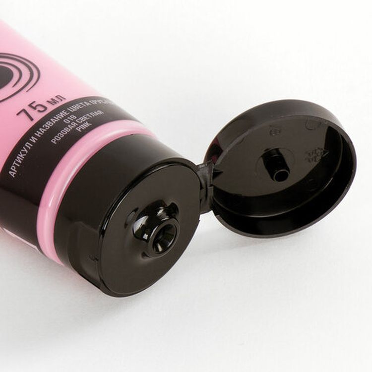 Краска акриловая художественная BRAUBERG ART CLASSIC, туба 75мл, розовая светлая — картинка 3