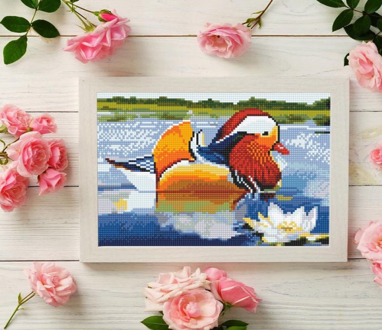 Алмазная вышивка «Мандаринка» — картинка 3