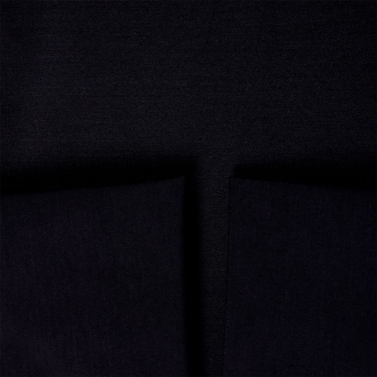 Ткань ТиСи поплин стрейч, 5 м x 150 см, 110 г/м², цвет: черный, TBY — картинка 3