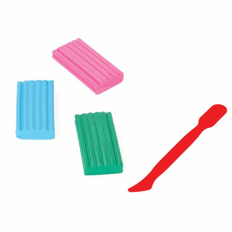 Стеки для лепки ПИФАГОР, набор 4 шт., цветные — картинка 6