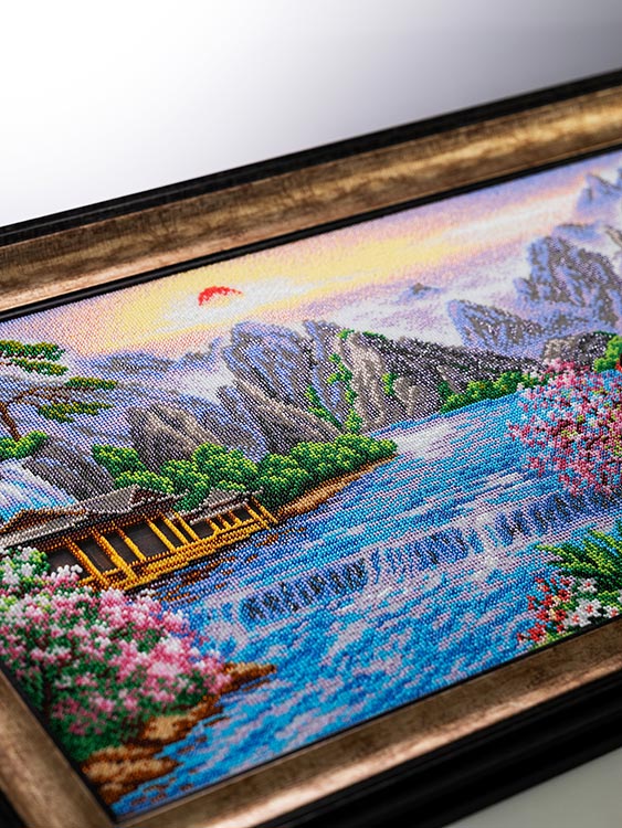 Набор для вышивания «Там, где восходит солнце» — картинка 3