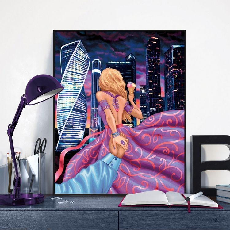 Алмазная вышивка «Следуй за мной. Москва» — картинка 2