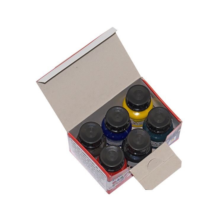 Набор цветной туши, 20 г 6 шт., KOH-I-NOOR Hardtmuth — картинка 2