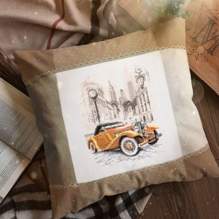 Набор для вышивания «Ретро стиль. Нью-йорк» — картинка 8