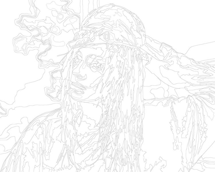 Картина по номерам «Певица Просто Лера: портрет в бейсболке» — картинка 3