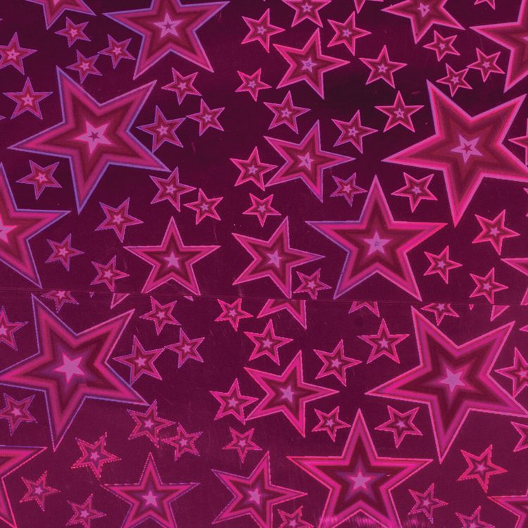 Цветная бумага А4 голографическая «Звезды», 8 листов, 8 цветов, ОСТРОВ СОКРОВИЩ — картинка 3