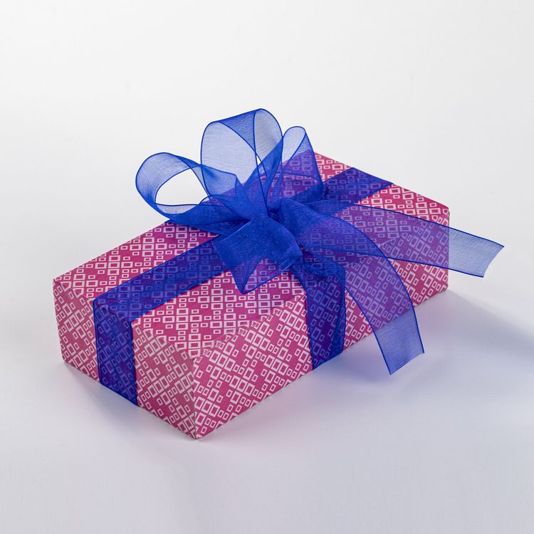 Лента органза, ширина 25 мм, длина 30 м, синяя, Brauberg — картинка 3