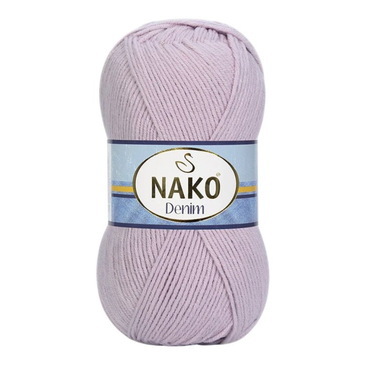 Пряжа NAKO Denim (Нако Деним), (1149), камея розовая, 5 шт. по 100 г