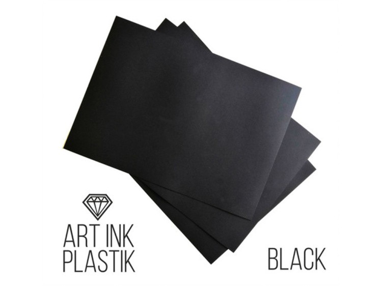 Бумага для рисования алкогольными чернилами, 35x50 см, 5 шт. Art Ink Plastik Black — картинка 2