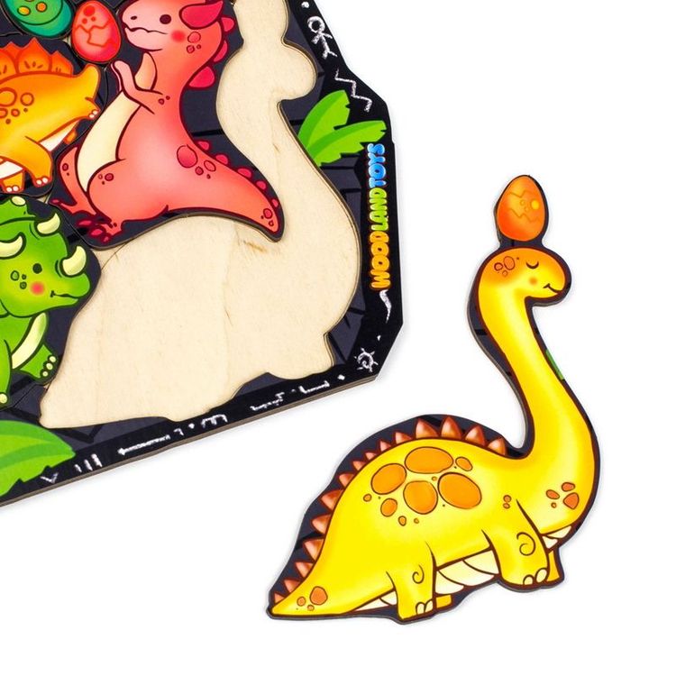 Пазл-головоломка «Динозавры» — картинка 4