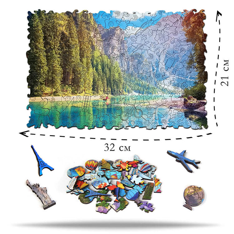 Деревянные пазлы M «Тирольская сказка» — картинка 3