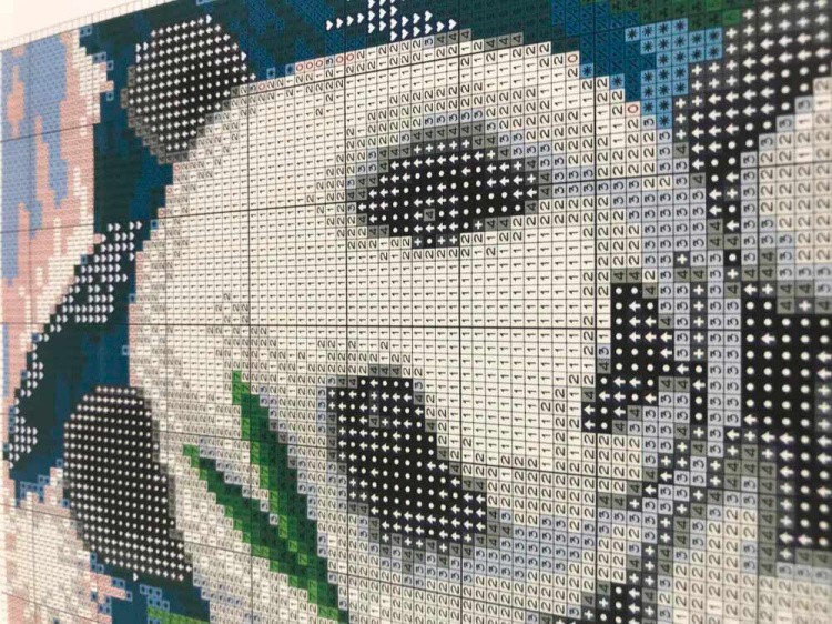 Набор для вышивания «Мамы и их зверята. Панды» — картинка 6