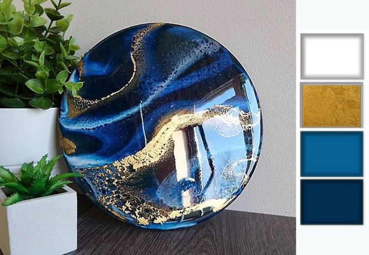 Набор для создания часов эпоксидной смолой Resin Art Blong — картинка 3