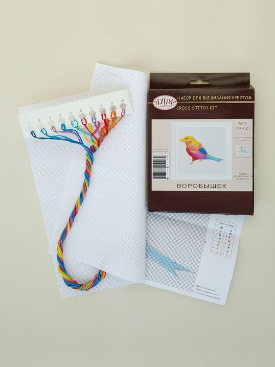 Набор для вышивания «Воробышек» — картинка 3
