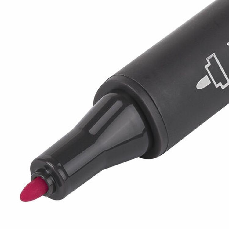 Маркер для скетчинга двусторонний 1 мм - 6 мм BRAUBERG ART CLASSIC, цвет: бледно-розовый — картинка 5