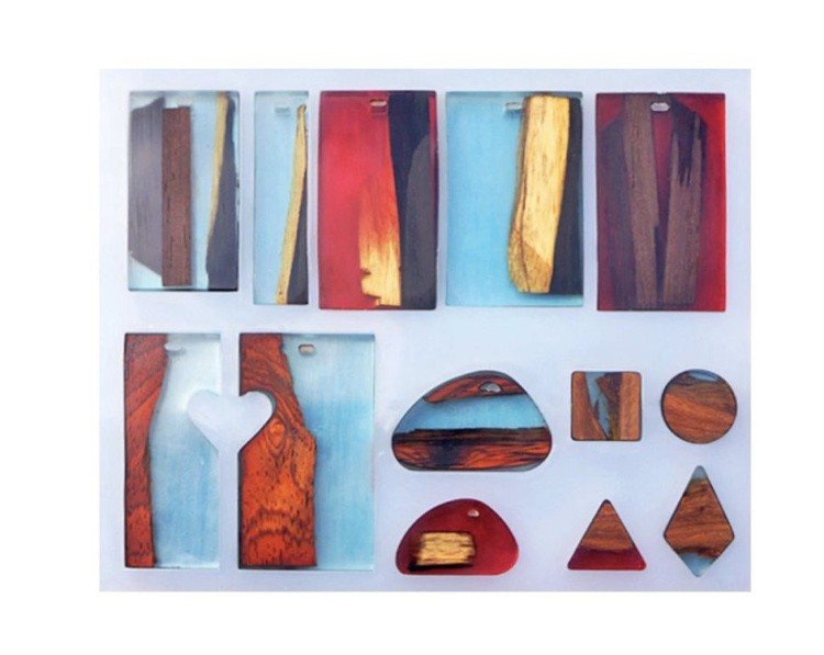 Силиконовый молд для кулонов, 12х14 см — картинка 3