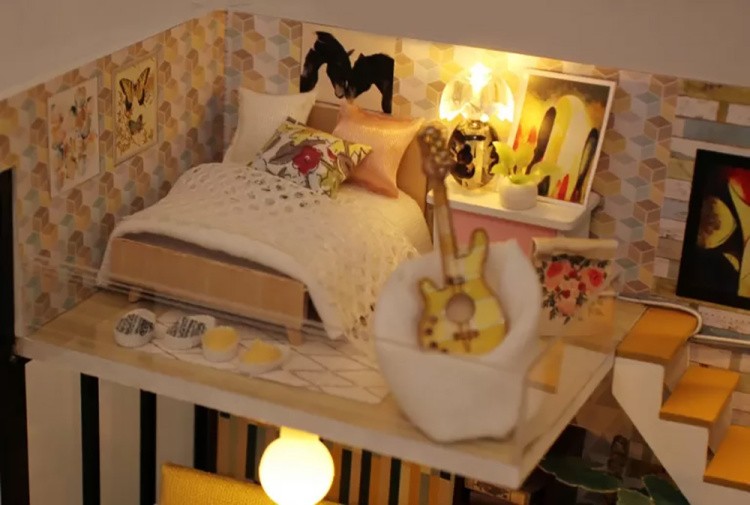 Сборная модель Румбокс. Миниатюрная комната «Дом Синтии» — картинка 12