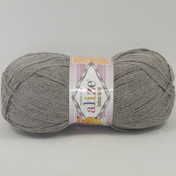 Пряжа ALIZE Cotton Gold (827), меланж какао, 5 шт. по 100 г — картинка 2