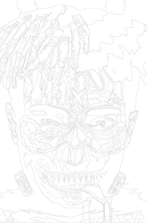 Картина по номерам «XXXTENTACION 11» — картинка 3